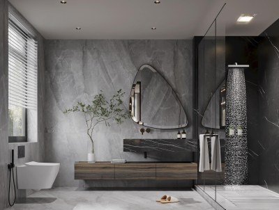 现代卫生间3D模型下载